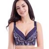 Full Coverage Lace Bras Push Up Plus Size Bra with Pad Underwire Lace Beauty Back Bra