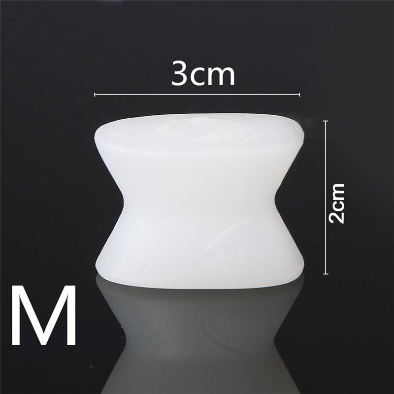 1 Pair Silicone Gel Toe Separator Spacer Straightener