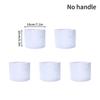 5PCS Non-woven Fabric Tree Planting Bags Thickened White Large Saplings Seedling Pots Garden Flower Pots Nursery Grow Bags