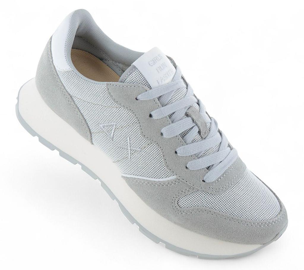 Sun68 Ally Glitter - Women's Sneakers Shoes Grey-Silver Z35203-44 ORIGINAL