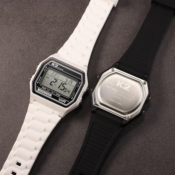 K2 Tornado World Time Common Men Women Vintage Electronic Watch K2-023