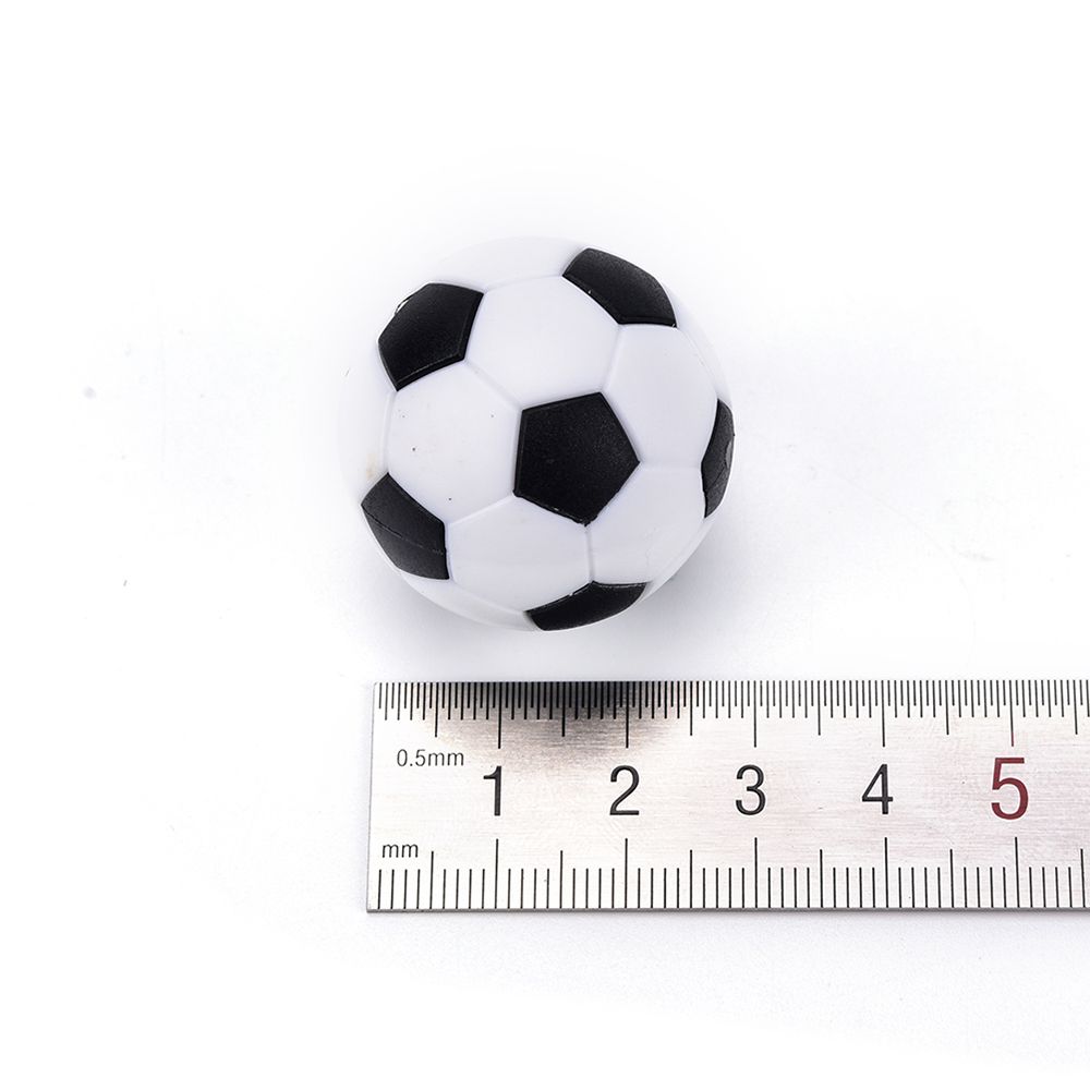 Black&White Durable Adult Mini Student Table Soccer Replacement Balls Football Tabletop Game