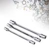 Multifunctional Swivel Box End Head Flexible Socket Wrench Spanner Set for Automotive Maintenance Home Improvement 3pcs