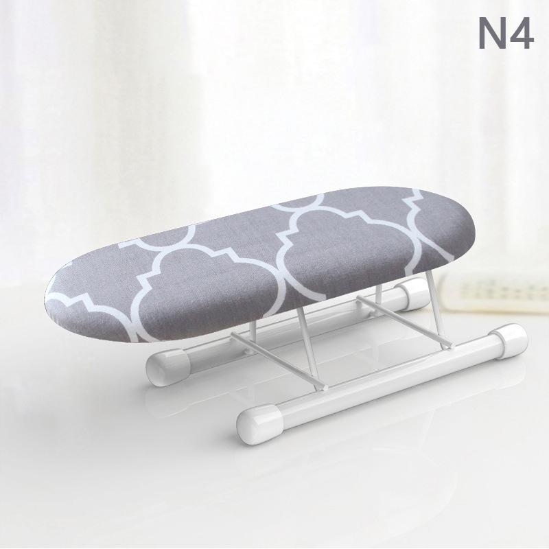 1Pcs Folding Mini Ironing Board With Folding Legs Portable Household Clothes Ironing Rack Home Supplies Heat Resistant Ironing Cover