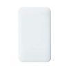 Panasonic Cosmo Series Wide 21 Simple Fireproof Cover Plate for 1 Series with Mounting Frame Round White WTC7791W
