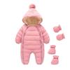 Baby Clothes Newborn Baby Jumpsuit Baby Autumn and Winter Thick Crawling Clothes Warm Down Cotton Blanket Clothes