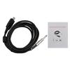 USB Guitar Andio Cable USB Male Interface To 6.35mm (1/4inch) Mono Electric Guitar Connection Cable