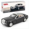 Exquisite Car Model 1/24 Sweptail Model Car, Zinc Alloy Pull Back Toy Car with Sound and Light for Kids Boy Girl Gift.
