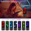 LED Jellyfish Lava Lamp USB Electric Jellyfish Night Lamp Multi Color Desktop Mood Light Decoration for Children Room Home