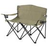 BUNDOK Twin Chair with Storage Case Khaki BD-121KA [for 1-2 People]
