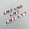 1 PCS 3D Metal Car Emblem 5.0L 5.7L 6.0L 6.8L LS1 LS2 LS3 LS6 COYOTE V8 Body Badge Trunk Sticker Decal For Car Logo