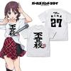 Nina Iseri Graphic T-shirt Japan Anime Girls Band Cry Tee-shirt Casual Cotton High Quality Tshirt Ropa Mujer Unisexga Cartoon Print Unisex