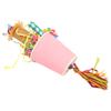 Parrot Foraging Shredding Toy Bird Hanging Toys Parrot Foraging Trap Cup Paper Shred Toy for