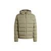 Helionic Stretch Hooded Down Jacket Men Jacket Olive-Green IK3173
