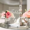Display Stand Wedding Supplies Place Card Table Numbers Holder Clamps Stand Acrylic Sign Holder