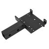Universal Trailer Hitch Winch Mounting Plate with 2inch Receiver Winch Bracket Winch Mounting Plate