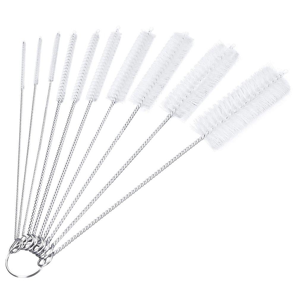 Stainless Steel Household Multi size Cleaning Tool Bottle Brush Cup Cleaners Straw Brush