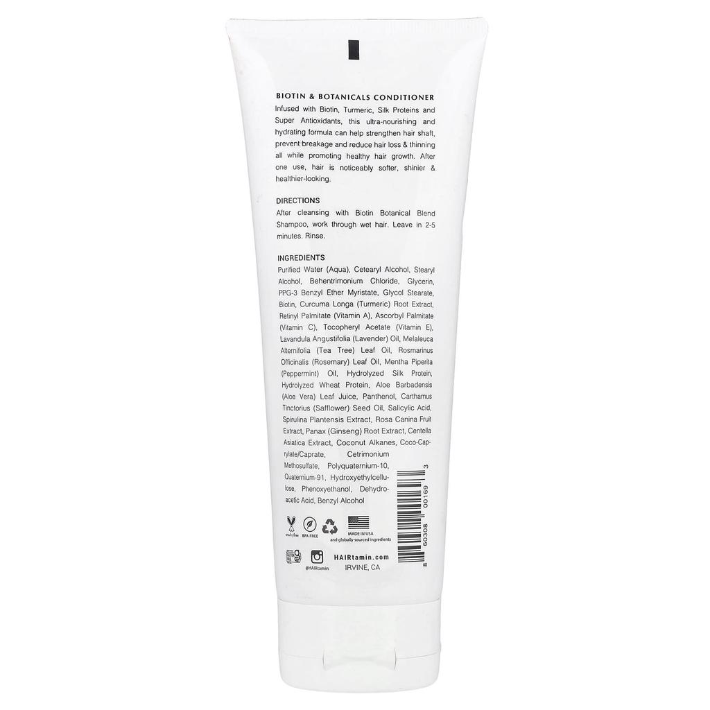 Biotin Conditioner, Vegetable Blend, 207 Ml (7 Fl Oz)