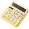 Calculator Typewriter Style Large LCD Display Easy Reading Round Keys Calculator for Everyday Office Use
