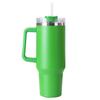 40oz Straw Insulated Tumbler with Handle Portable Water Cup Stainless Steel Vacuum Thermal Insulated Mug for Cold Hot Beverages