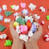 10/30/50Pcs Christmas Squishy Stress Relief Toys Kids Party Favors Birthday Rewards Gifts Goodie Bag Filler Santa Claus New Year 2025