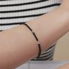 Dmoment (925Silver) Noir Dot Bracelet