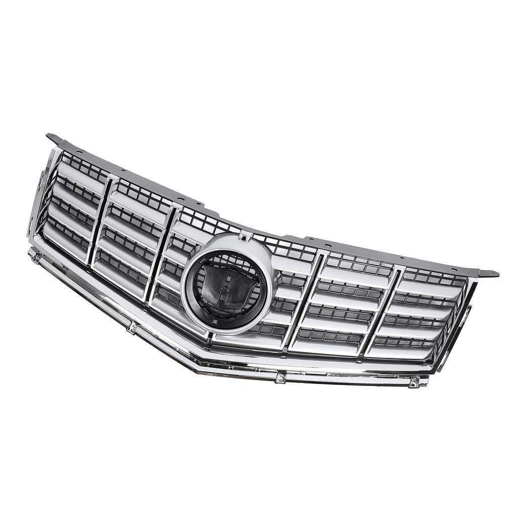 Front Bumper Upper Grille ABS Chrome Precise Fit Seamless Integration Long Durability 22738992 for Cars