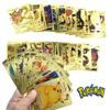 55Pcs Pokemon Cards VSTAR GX EX VMAX MEGA TAG TEAM Energy Trainer Charizard Pikachu Rare Collection Battle Card C08