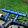 1PC Bicycle Flashlight Holder Handle Bar Front Light Extender Mount Bracket Double Tube YSX