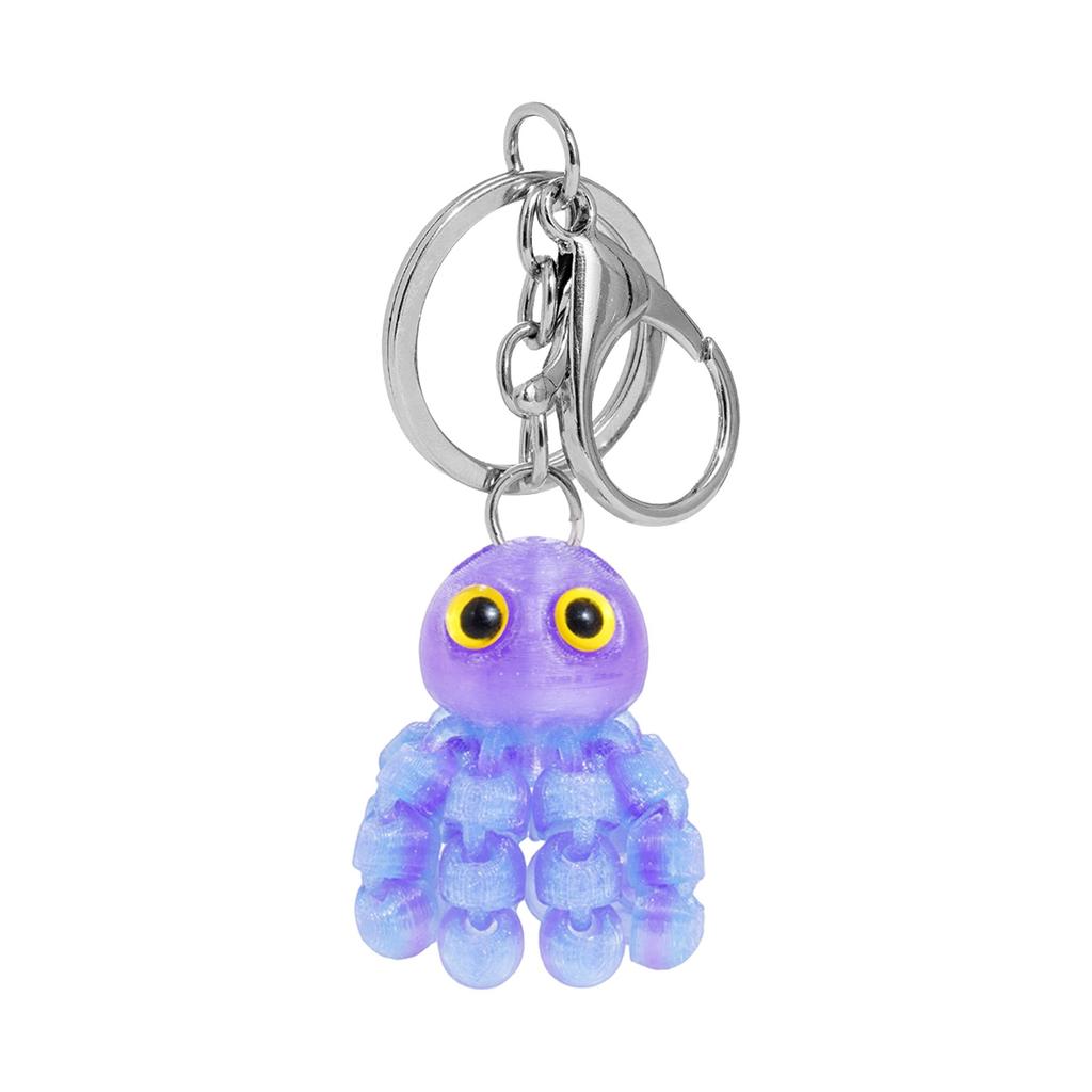 3D Printed Cute Three-dimensional Keychain Schoolbag Small Pendant Gift Small Ornament