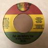 7inch Record SIZZLA - Put Jah Before You NONE Tropical Heat P 2004 Jamaica Reggae, Ska & Dub Used