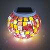 Solar Mosaic Jar Light Colorful Solar Lawn Lights Solar Garden Landscape Lights Outdoor Decorative