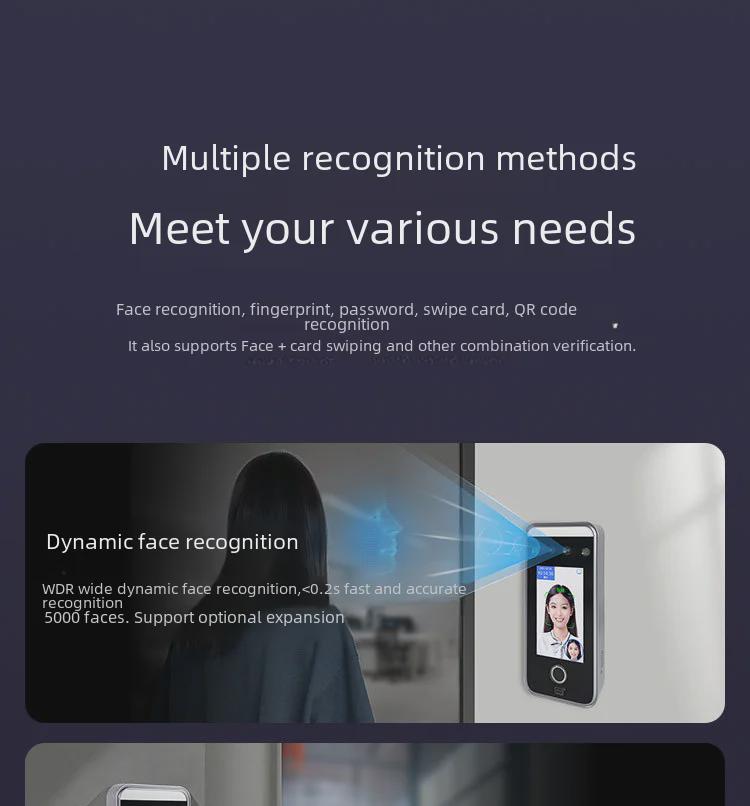 M106 Facial Recognition & Fingerprint Attendance System with Access Control