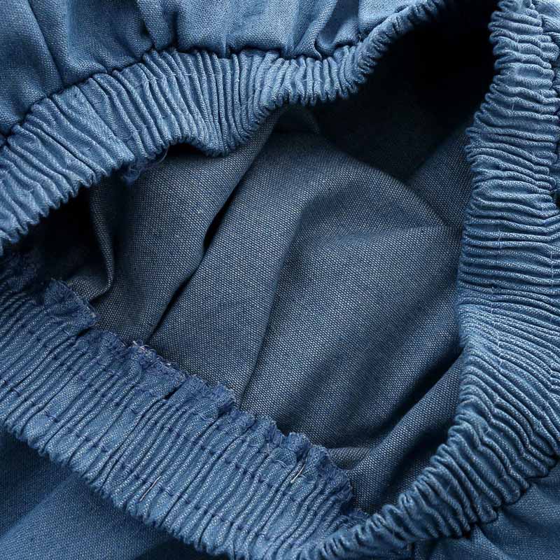 Half Skirt Women Cotton Summer Casual Versatile Elastic Women's Skirt Loose Comfortable Large Size Pleated Skirt