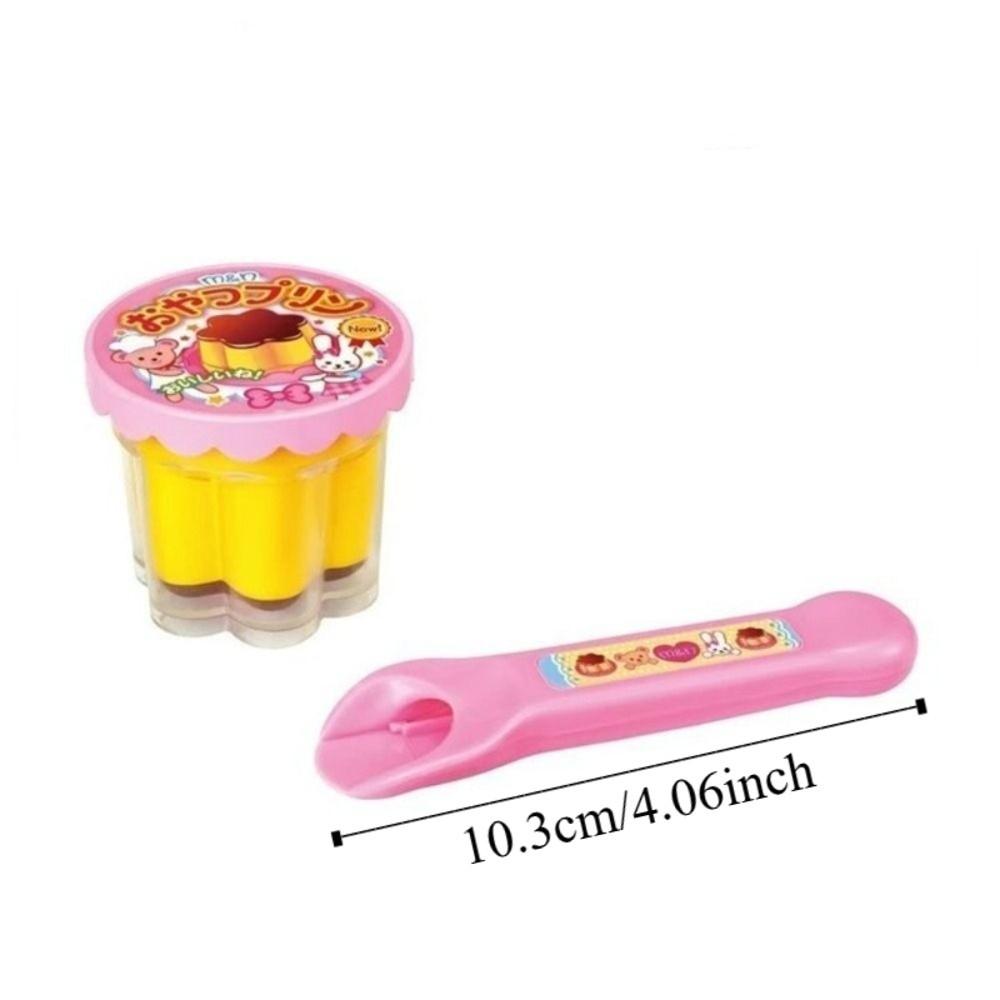 Food Feeding Strawberry Pudding Toy Role Play Play House Toys Pudding Feeding Toy Kids Gift