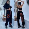 Jogging Sweatpants Women Korean Fashion Oversize Joggers Sports Pants Hippie Wide Leg Trousers Ladies Winter Kpop Streetwear