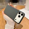 Magnetic Carbon Fiber Frosted Case for iPhone 17 Pro Max