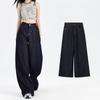 Women High Waist Loose Jeans Summer Thin American Retro Wide Leg Pants Casual Comfortable Stylish Outfit