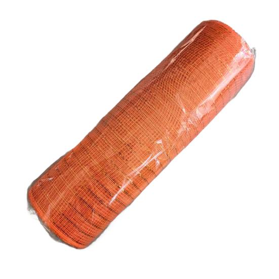 Рождественская полипропиленовая сетка 10 дюймов x 10 ярдов Металлическая сетка Фольга Декоративные рулоны сетки для DIY венков, поделок, украшения для вечеринок