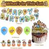30pcs Capybara Party Decorations Includes a Banner, Cake Toppers, Balloons