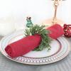 Rings, Red Berry Wreaths, Christmas Decoration Needle Napkin Rings