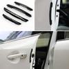 4Pcs Car Sticker Door Edge Guards Trim Molding Protection Strip Scratch Protector Car Collision Crash Barriers Auto Accessories