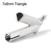 Triangle Welding Nozzles 5mm Power Tool Accessories New Triangle Speed Nozzle  Hot Air Blower