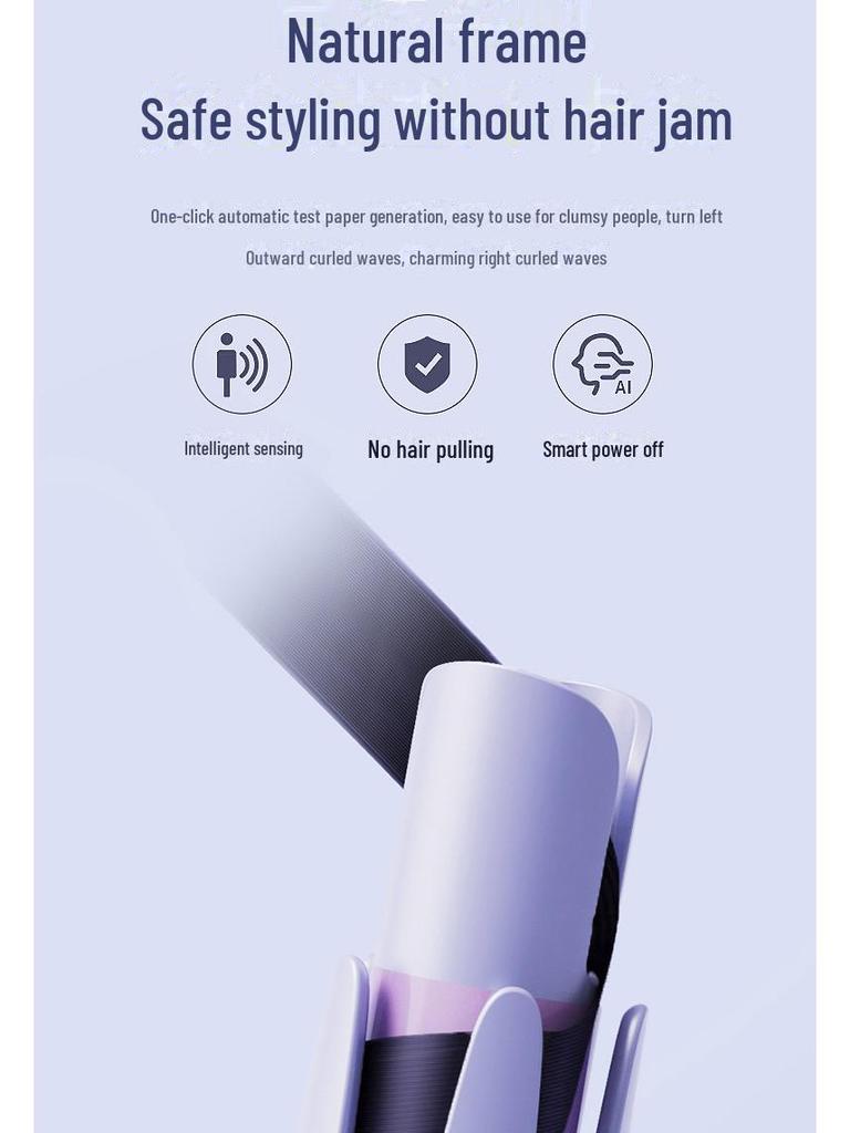 Automatic 32mm Curling Iron with Negative Ion for Big Waves and Hair Care