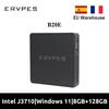 ERVPES Mini PC New B20E Intel J3710 Windows 11 Pro 8GB RAM 128GB ROM HDMI/VGA BT 5.0 USB Compact Desktop for Work/Home