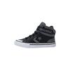 Pro Blaze Strap Leather High PS Sharkskin Kids Sneakers Grey Black White A09329C