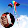 100m Outdoor Sports Flying Kite Line String with D Shape Winder Board Tool Kit Toys and Hobbies