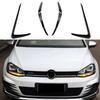 Front Bumper Canard Splitter Wind Knife For Golf VW GOLF 7 MK7 GTi 2012-2017 Kit Splitter Flare Fin Clubsport Custom Body