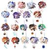 Genshin Impact New Acrylic Key Chain Exquisite School Bag Hanging Piece Around Waltauna Xida Shenhe Ganyu Qiqi