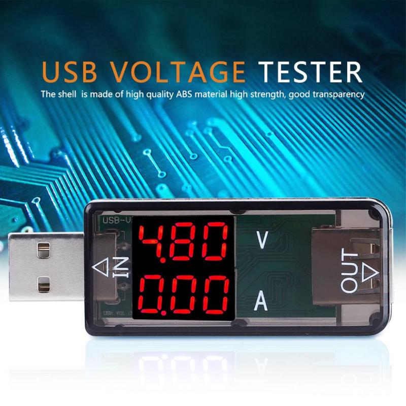 USB Color LCD Voltmeter Ammeter Current Meter Multimeter Charger USB Tester